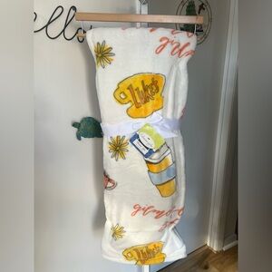 NEW Gilmore Girls Throw Blanket 60”x70” Spring Luke’s Coffee